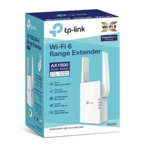 TP-LINK (RE505X) AX1500 DUAL BAND WIFI 6 RANGE EXTENDER