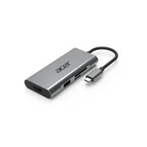 ACER ADK040 USB TYPE-C 7-IN-1 MINI DOCK SILVER