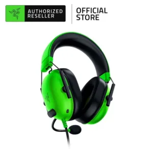 RAZER BLACKSHARK V2 X GREEN EDITION MULTI-PLATFORM WIRED ESPORTS HEADSET_GREEN