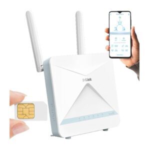 4G LTE Wireless AX1500 3 Gigabit LAN + 1 Gigabit WAN -Sim Card slot,