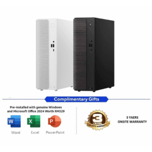 ASUS V501SV-05210H010WS-BLK / V501SV-05210H011WS-WHT DESKTOP PC ( C5-210H 16GD5 512SSD / W11H / OFFICE OPI )