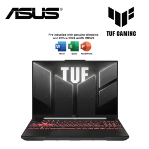 Asus TUF A16 FA607N-UQRL788WS 16" FHD+ 144Hz Gaming Laptop ( R7 170, 8GB, 512GB SSD, RTX4050 6GB, W11, HS+365 )